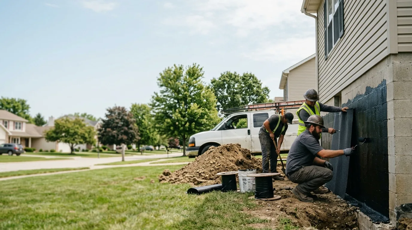 Basement Waterproofing in Frazeysburg, OH near me